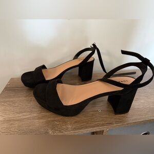 Torrid Platform Block Heel Sandal (12 WW)